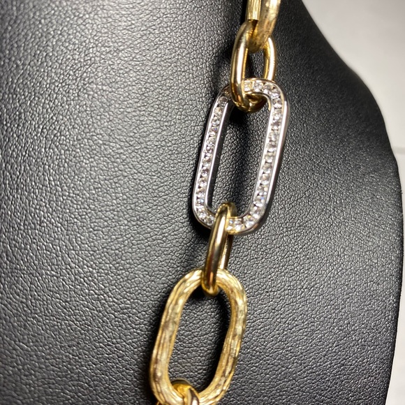 28” Gold link necklace - Picture 7 of 8